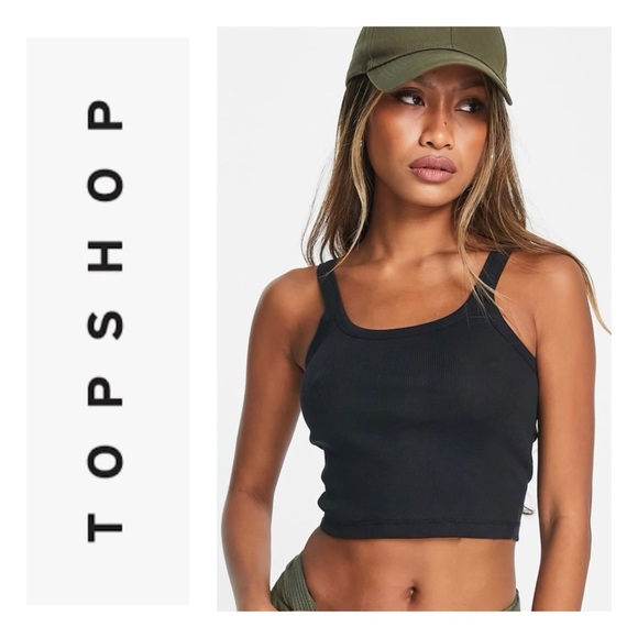 NEW Topshop Scoop Neck Tank - Picture 1 of 6